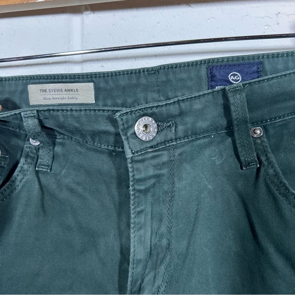 Adriano Goldschmied  The Stevie Ankle  Slim Straight Jeans Size 30R - Picture 3 of 4